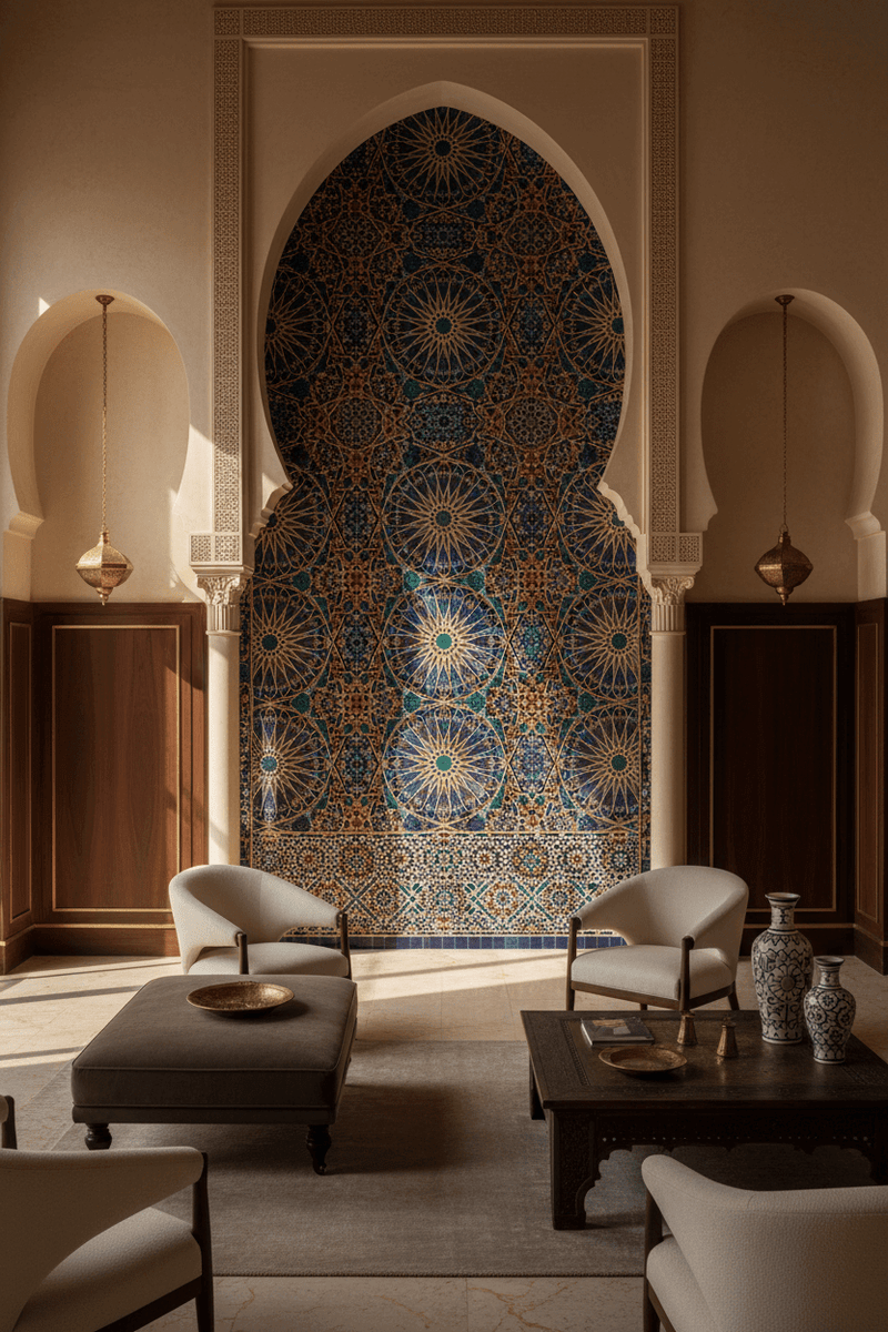 Moroccan Wallpaper: Patterns, Styles & How to Choose - Carta Noor