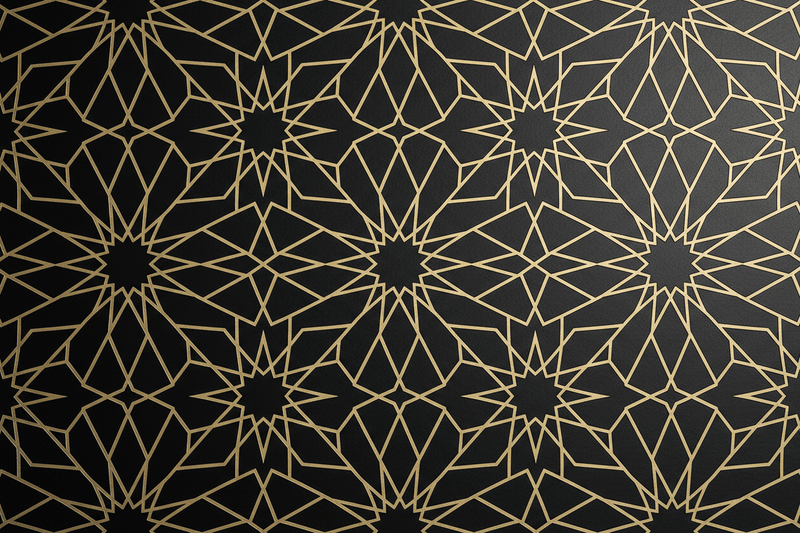 Arabesque vs Geometric: Two Traditions, One Wallpaper Studio - Carta Noor
