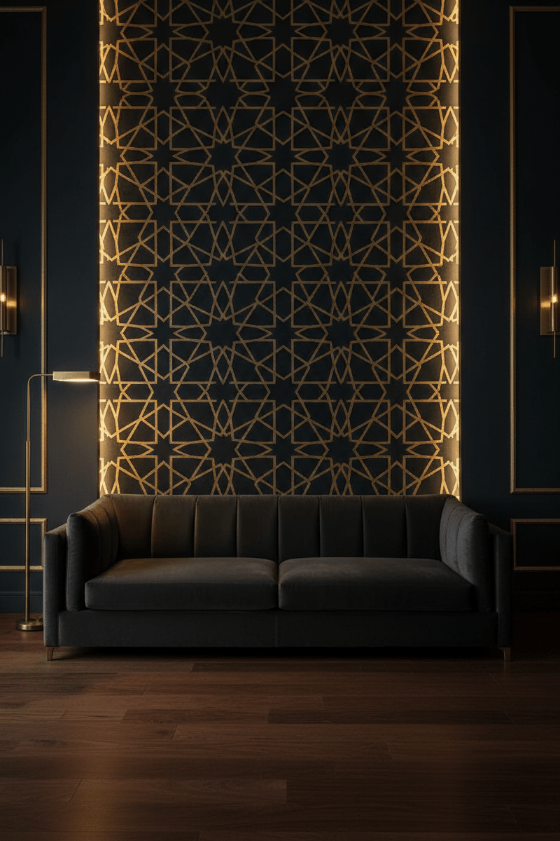 Black and Gold Wallpaper: The Ultimate Style Guide - Carta Noor