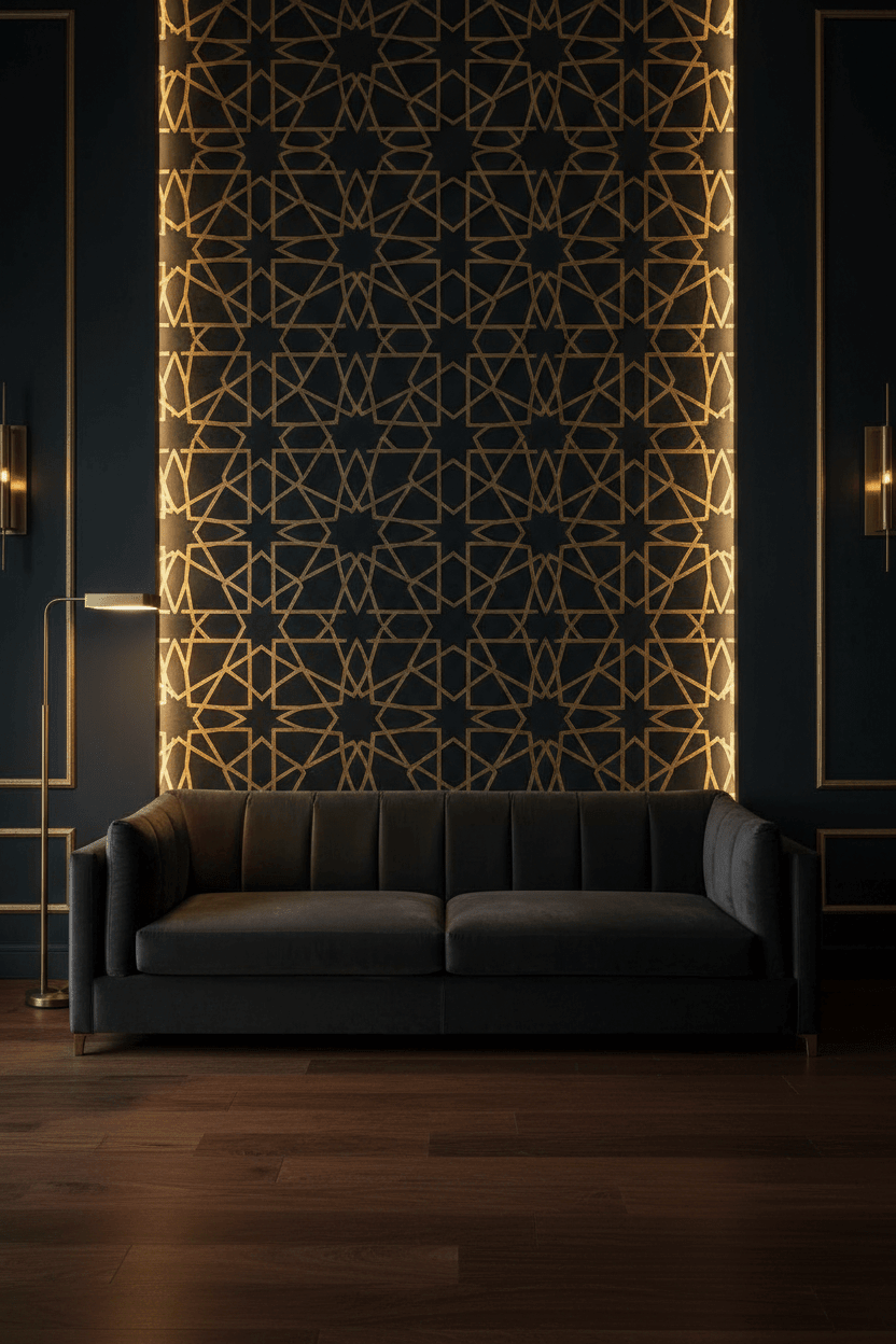 Black and Gold Wallpaper: The Ultimate Style Guide - Carta Noor