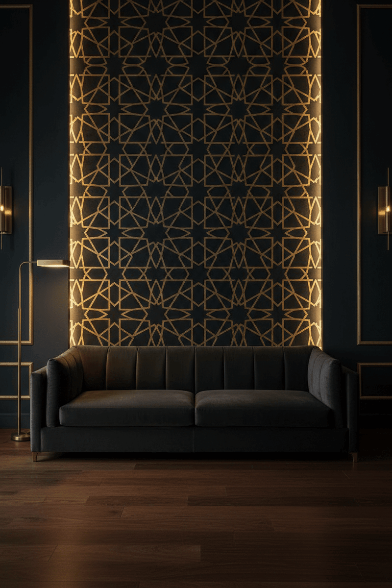 Black and Gold Wallpaper: The Ultimate Style Guide - Carta Noor