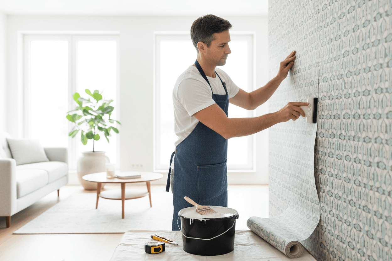 How to Hang Wallpaper — A Step-by-Step Guide for Perfect Results - Carta Noor