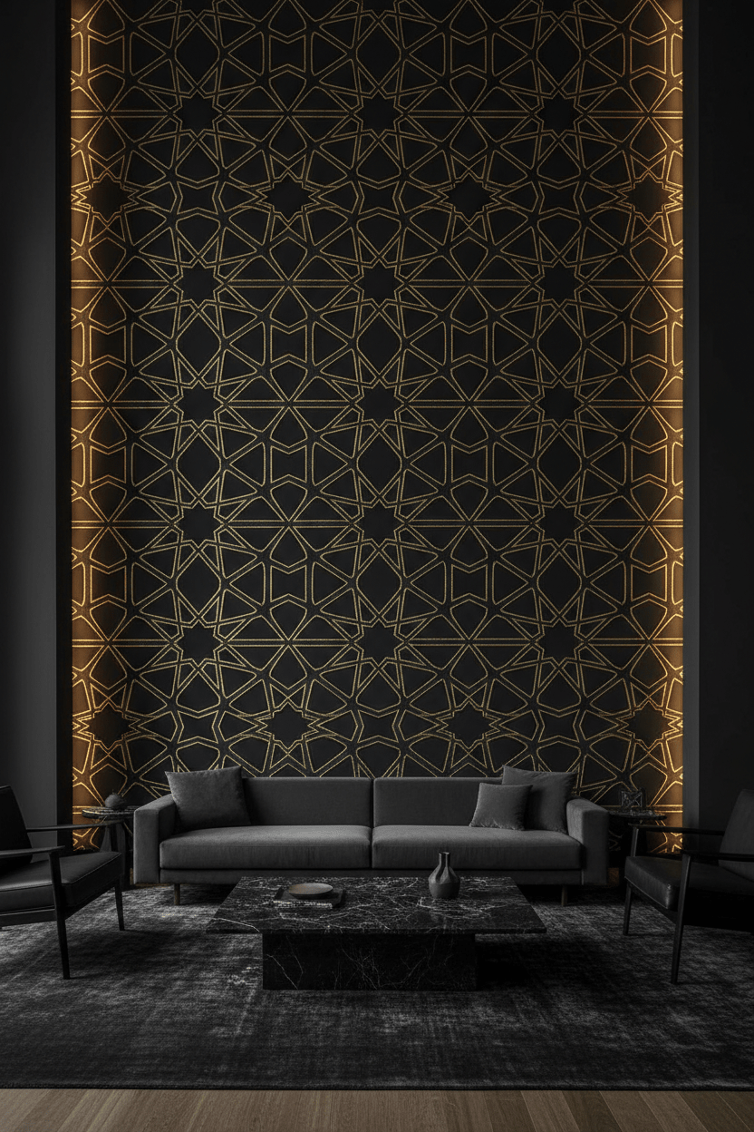 Islamic Geometric Wallpaper: History, Patterns & How to Use It - Carta Noor