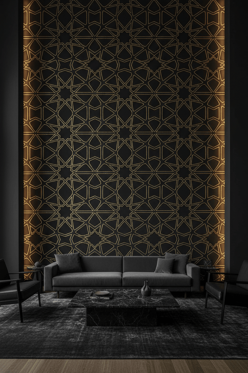 Islamic Geometric Wallpaper: History, Patterns & How to Use It - Carta Noor