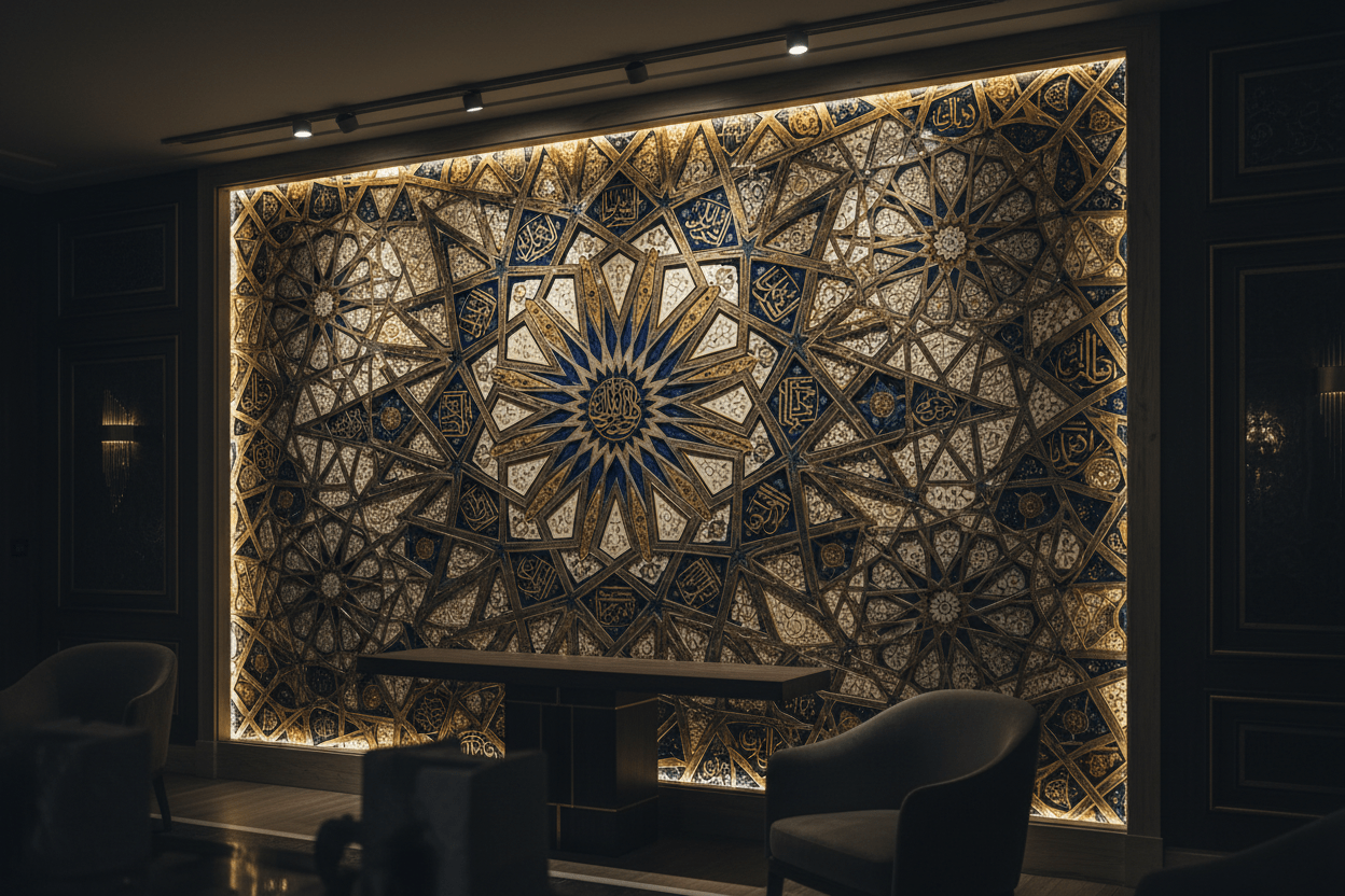 Islamic Pattern Wallpaper — A Guide to Decorating with Heritage Design - Carta Noor