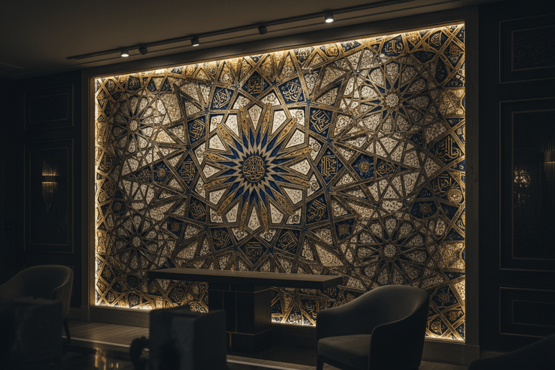 Islamic Pattern Wallpaper — A Guide to Decorating with Heritage Design - Carta Noor
