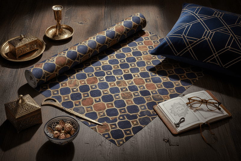 Moroccan Wallpaper in the UK: Sourcing, Samples, and Shipping - Carta Noor