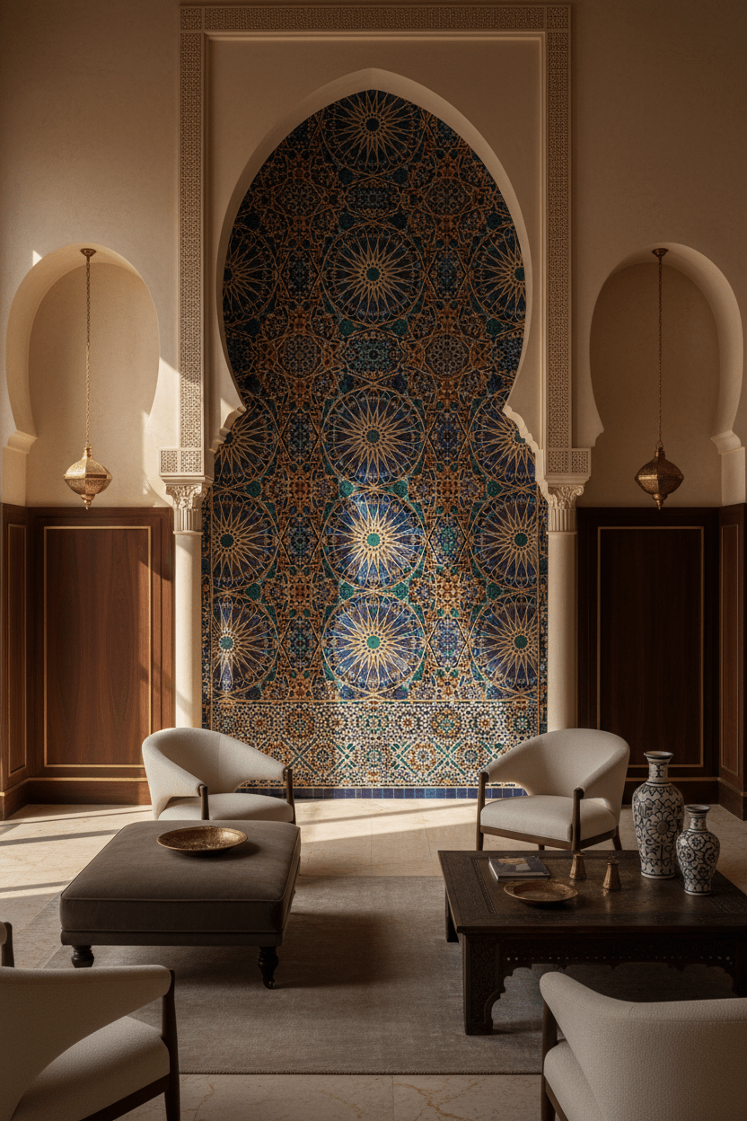 Moroccan Wallpaper: Patterns, Styles & How to Choose - Carta Noor