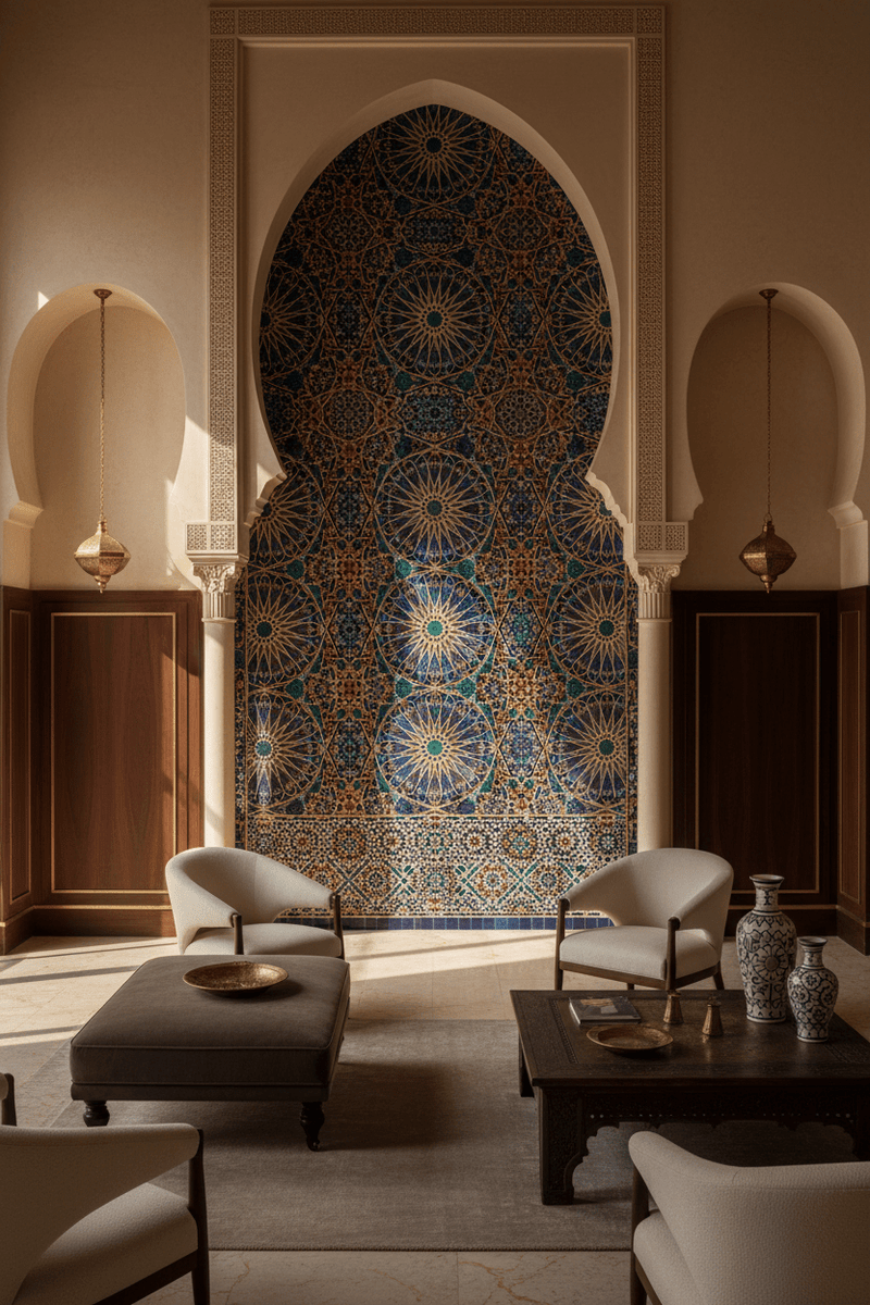 Moroccan Wallpaper: Patterns, Styles & How to Choose - Carta Noor
