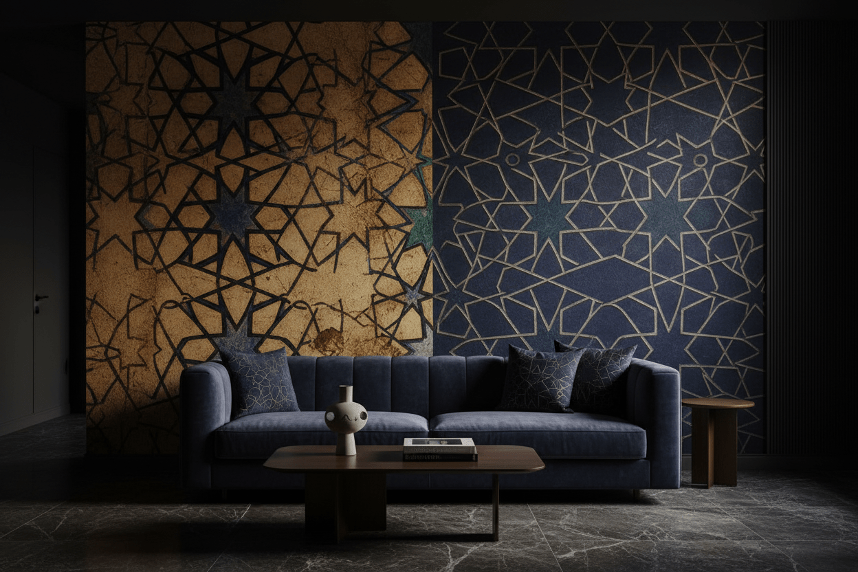 The History of Mamluk Geometric Patterns in Modern Interior Design - Carta Noor