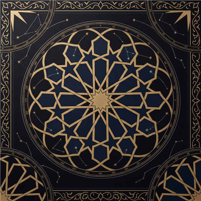 Black and Gold Wallpaper - Carta Noor