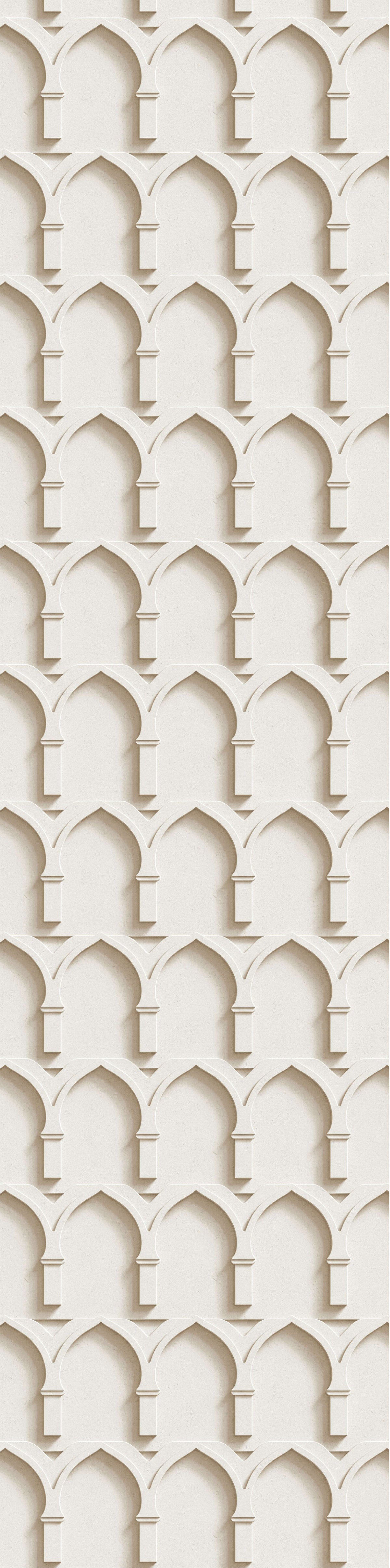 Riad Archway Wallpaper – Architectural Statements Collection | Carta Noor - Carta Noor