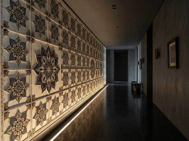 Artisanal Zellige Moroccan Luxury Tile Wallpaper - Carta Noor