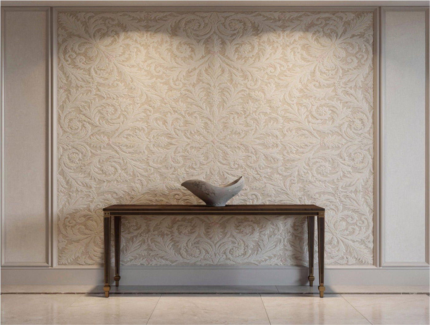 Damask of the Dunes Wallpaper - Carta Noor