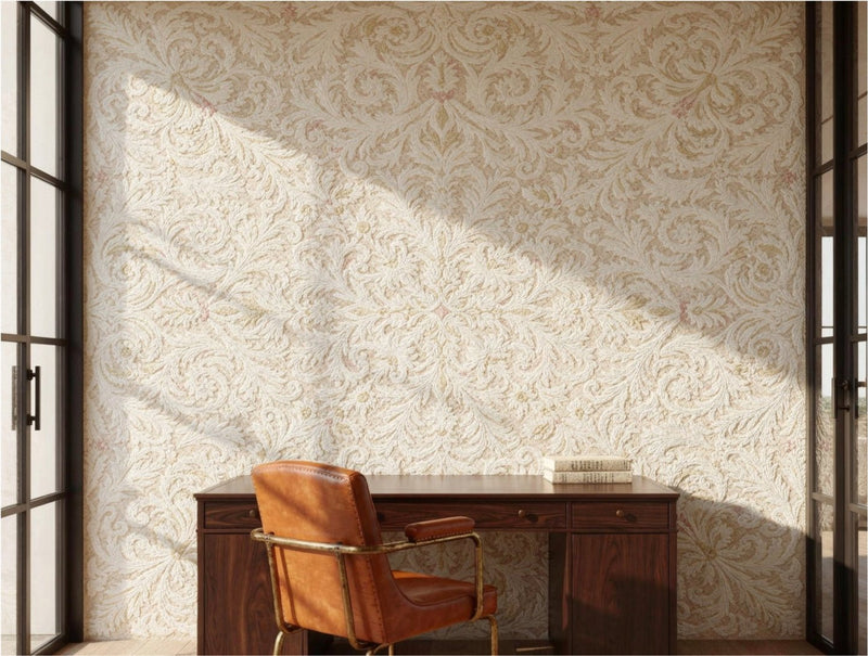 Damask of the Dunes Wallpaper - Carta Noor