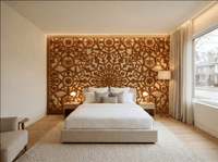 Mughal Jali Screen Lattice Luxury Wallpaper | Carta Noor - Carta Noor