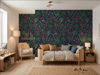 Mughal Jungle Exotic Garden Luxury Wallpaper | Carta Noor - Carta Noor