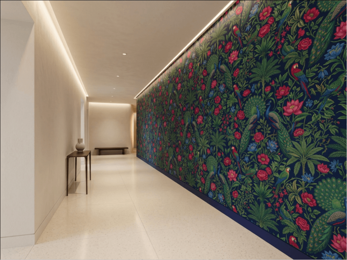Mughal Jungle Exotic Garden Luxury Wallpaper | Carta Noor - Carta Noor