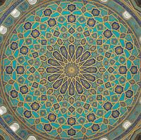Ottoman Dome Radial Geometry Luxury Wallpaper | Carta Noor - Carta Noor