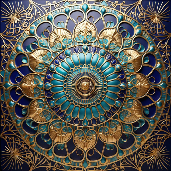 Ottoman Dome radial geometric wallcovering — concentric dome geometry inspired by Istanbul mosque architecture, EU printed on premium non-woven