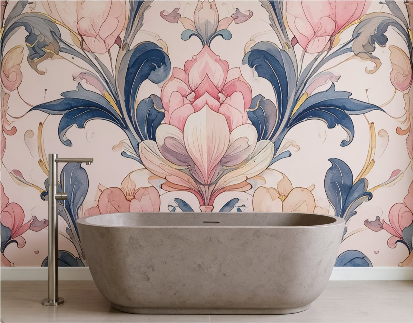 Ottoman Tulip Cascade | A Study of Pattern and Texture - Carta Noor