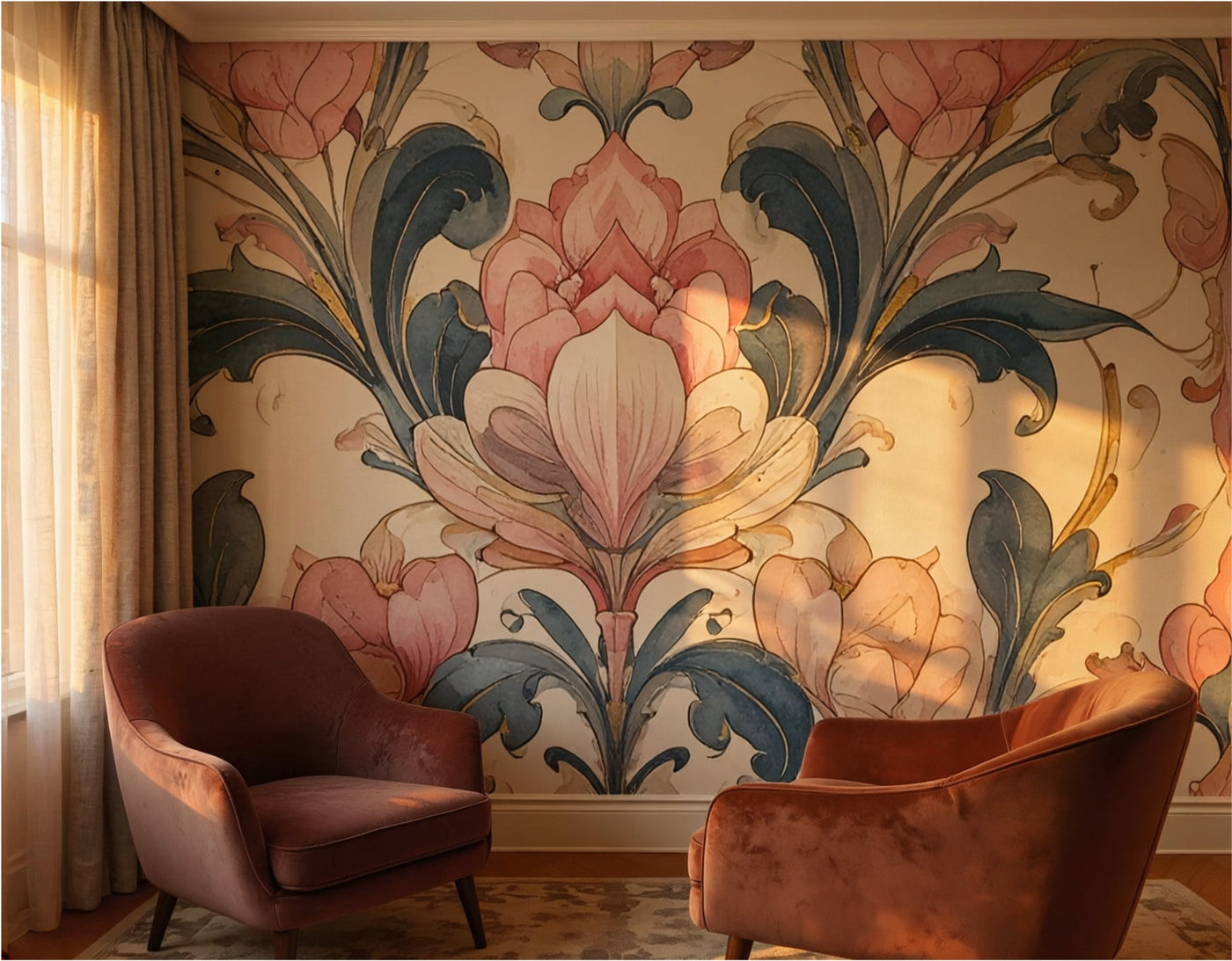 Ottoman Tulip Cascade | A Study of Pattern and Texture - Carta Noor
