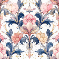 Ottoman Tulip Cascade | A Study of Pattern and Texture - Carta Noor