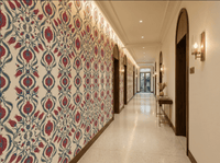 Ottoman Tulip Cascade Floral Luxury Wallpaper | Carta Noor - Carta Noor