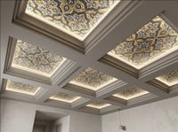 Paisley — Safavid Garden Lattice Wallpaper - Carta Noor