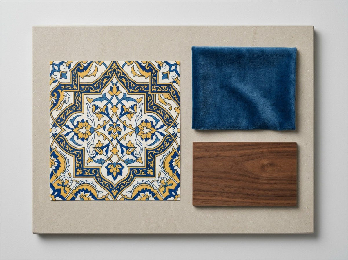 Paisley — Safavid Garden Lattice Wallpaper - Carta Noor