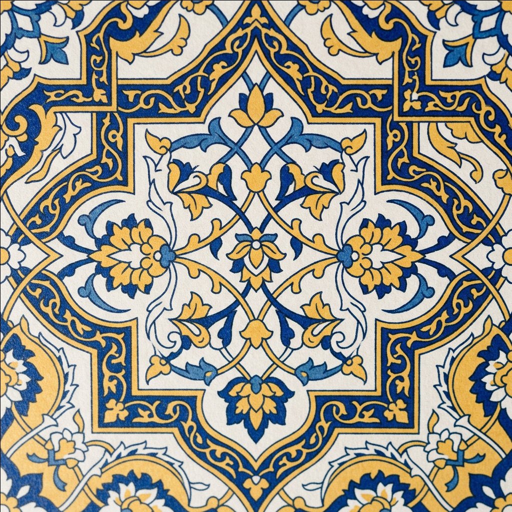 Paisley — Safavid Garden Lattice Wallpaper - Carta Noor