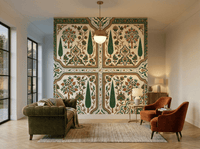 Persian Garden Tapestry Luxury Scenic Wallpaper | Carta Noor - Carta Noor