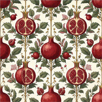 Pomegranate Dreams — Persian Garden Wallpaper - Carta Noor