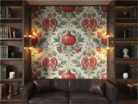 Pomegranate Dreams — Persian Garden Wallpaper - Carta Noor