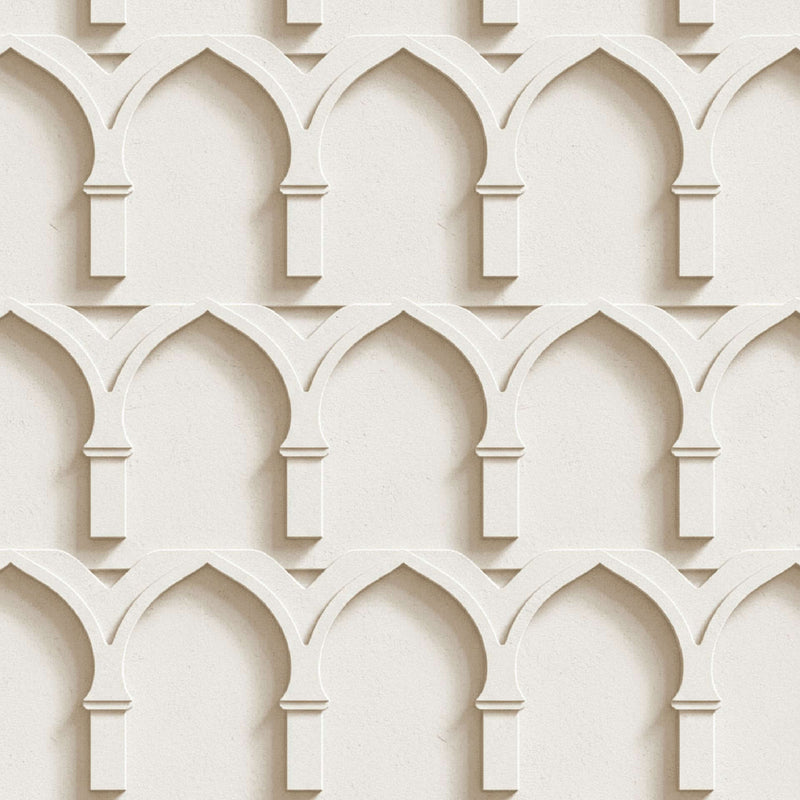 Riad Archway Wallpaper – Architectural Statements Collection | Carta Noor - Carta Noor
