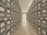 Romanesque Archway Architectural Luxury Wallpaper | Carta Noor - Carta Noor