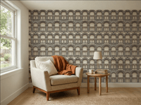 Romanesque Archway Architectural Luxury Wallpaper | Carta Noor - Carta Noor