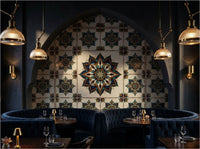 The Artisanal Zellige — Hand-Cut Ceramic Mural - Carta Noor