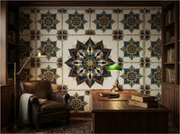 The Artisanal Zellige — Hand-Cut Ceramic Mural - Carta Noor