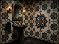 The Artisanal Zellige — Hand-Cut Ceramic Mural - Carta Noor