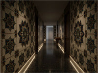 The Artisanal Zellige — Hand-Cut Ceramic Mural - Carta Noor