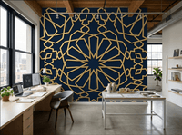 The Astral Meridian Celestial Luxury Wallpaper | Carta Noor - Carta Noor