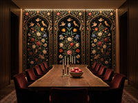 The Inlaid Garden — Mughal Pietra Dura Arch Wallpaper - Carta Noor