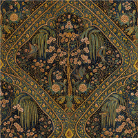 Persian Garden Tapestry luxury scenic wallpaper — immersive garden landscape drawn from Persian paradise garden tradition, custom sized, EU printed